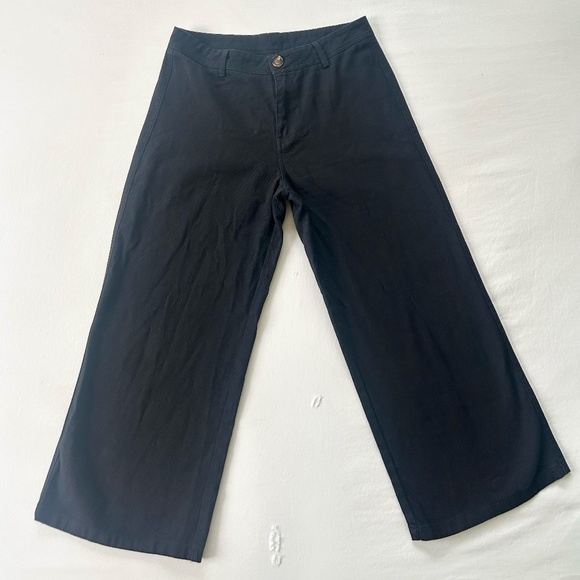 PacSun Pants - Pacsun Black High Rise Wide Leg Pants Pre-Owned - Excellent Condition